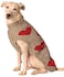 Chilly Dog Chilly dog Red Hearts Dog Sweater XXXLarge