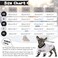 FUAMEY Dog Pullover Sweatshirt Warm Dog Clothes Soft Pet Fleece Sweater Cute Doggie Outfit for Small Medium Dogs Grey