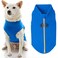 Gooby Boys XSmall Chest 11 Inch Zip Up Fleece Blue XSmall 11 US