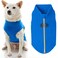 Gooby Boys XSmall Chest 11 Inch Zip Up Fleece Blue XSmall 11 US