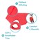 Gooby Microfiber Stretch Fleece Vest Dog Sweater Tomato Red XLarge Warm Pullover Microfiber Fleece Dog Jacket for Small to Large Dogs