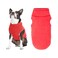 Gooby Microfiber Stretch Fleece Vest Dog Sweater Tomato Red XLarge Warm Pullover Microfiber Fleece Dog Jacket for Small to Large Dogs
