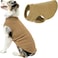 Gooby Stretch Fleece Vest Dog Sweater Sand 3XLarge Warm Pullover Super Stretchy Fleece Dog Jacket for Small to Large Dogs