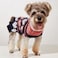 JECIKELON Jecikelon Pet Dog Long Sweaters Dress Knitwear Turtleneck Pullover Warm Winter Puppy Sweater Long Dresses Navy Heart Large