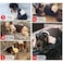 LESYPET Dog Sweater for Small to Medium Dogs Fleece Lining Puppy Sweatshirt in Winter Warm Puppy Clothes Pullover Jumper Grey XLarge