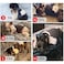LESYPET Dog Sweater for Small to Medium Dogs Fleece Lining Puppy Sweatshirt in Winter Warm Puppy Clothes Pullover Jumper Grey XLarge