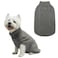 Mihachi Turtleneck Dog Sweater Winter Coat Apparel Classic Cable Knit Clothes with Leash Hole for Cold Weather Ideal Gift for Pet in New Year