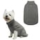 Mihachi Turtleneck Dog Sweater Winter Coat Apparel Classic Cable Knit Clothes with Leash Hole for Cold Weather Ideal Gift for Pet in New Year