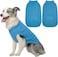 Mihachi Turtleneck Dog Sweater Winter Coat Apparel Classic Cable Knit Clothes with Leash Hole for Cold Weather Ideal Gift for Pet in New Year