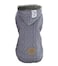 Izefia Rdc Pet Clothes Dog Cat Woolen Sweater with Cap Winter Warm Turtleneck Fleece Coat L ClassicGrey