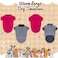 Rypet 2 Pack Large Dog Sweaters for Winter Dog Classic Knitwear Sweater Soft Thickening Warm Dogs Clothes for Medium Large Dogs