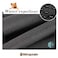 HiCaptain Pet Playpen Top Cover for Indoor and Outdoor Use EscapeProof and Sunshade Shield Protector Fits for 24 inches Wide 8 Panel Dog Crate Pen Black with Adjustable Half Mesh