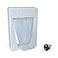 PetSafe Never Rust Electronic Pet Door Automatic Dog Door with Sensor Collar Key Smart Dog Door for Large Dogs up to 100 lb