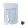PetSafe Never Rust Electronic Pet Door Automatic Dog Door with Sensor Collar Key Smart Dog Door for Large Dogs up to 100 lb