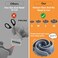 Animire Slow Feeder Dog Bowls Insert Soft Silicone Slow Eating Dog Food Bowl for Small Medium and Large Dogs Compatible with Regular and Elevated Bowls