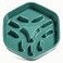 LE TAUCI PET Dog Slow Feeder Bowl Ceramic3 Cups Puzzle Food Bowl for Small Medium Large Breed Dog Bowls to Slow Down Eating Maze
