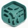 LE TAUCI PET Dog Slow Feeder Bowl Ceramic3 Cups Puzzle Food Bowl for Small Medium Large Breed Dog Bowls to Slow Down Eating Maze