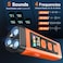 XIFRUS Dog Bark Deterrent Device Color Display 2000 mAh Rechargeable Ultrasonic AntiBarking Trainer with 4 Frequency Settings 25304055 kHz 65ft LongRange Safe Effective Alternative to Bark Collars