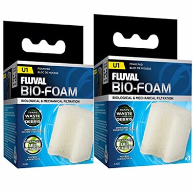 Fluval Humutan Aquarium Replacement Filter Foam PadPack of TwoGenuine Bundle2
