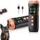 TGHIJKK Ultrasonic Dog Bark Deterrent Device Rechargeable Anti Barking Device for Dogs with 3 Modes Up to 35FT Range Safe Humane Training Tool Small Medium Large Dogs Indoor Outdoor Use