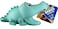 PetSport Naturflex Large Alligator Toy Durable LongLasting NonToxic Material Internal Squeaker Rubber Toy for Dogs Ideal for Interactive Play and Engagement
