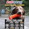 Ruff Dawg Indestructible DawgBuster Medium 1pc Color Varies HeavyDuty Solid Rubber Dog Chew Stick for Dogs Under 40 lbs Floats Bounces Made in USA