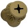 Starmark RubberTuff Treat Bone Small Brown