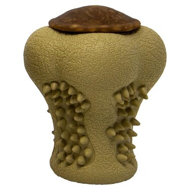 Starmark RubberTuff Treat Bone Small Brown