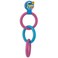 JW Pet Interactive Rubber Tug Chew Toy Dog Toy Large