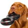 Goughnuts Dog Toys for Aggressive Chewers Virtually Indestructible Pull Toy for Medium Breeds Such as Pit Bulls and German Shepherds Heavy Duty Tug Dog Toy Black