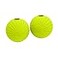 Chew King Supreme Rubber Fetch Balls Extremely Durable Natural Rubber Toy 25 inch Yellow CM10066CS01