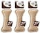 SPOT Ethical Pet Dura Fused Leather Bone Dog Toy 7Inch 3 Bones