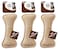 SPOT Ethical Pet Dura Fused Leather Bone Dog Toy 7Inch 3 Bones