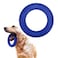 Tuff Pupper SuperChewer Tough Dog Ring Toy Lifetime Replacement Strong Natural Rubber Chew Toys for Aggressive Chewers Durable Tug Play Strong Dog Ring Toy Large Breed Tested