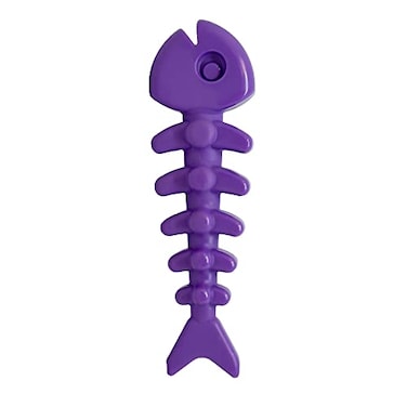 SodaPup Fish Bone Durable Dog Chew Toy Made in USA from NonToxic Pet Safe Food Safe Nylon Material for Mental Stimulation Clean Teeth Fresh Breath Problem Chewing Calming Nerves More