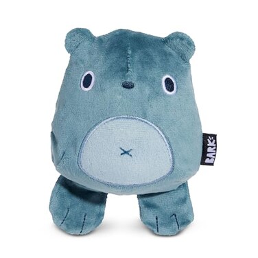 Barkbox Grey Bear Hugger Super Chewer 2in1 Plush Exterior Hard Core Plush Toy Large Breeds