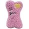 Zanies Embroidered Berber Bone Dog Toys Pink
