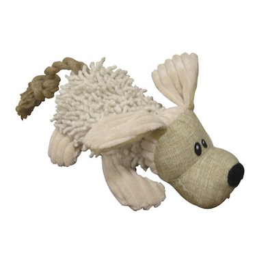 Pet Lou 00985 Naturally Twisted Dog Chew Toy 6Inch Dog