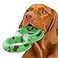 Goughnuts Dog Toys for Aggressive Chewers Virtually Indestructible Pull Toy for Breeds Such as Pit Bulls and German Shepherds Heavy Duty Tug Dog Toy Medium Green