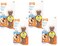 Nylabone Just for Puppies Chicken Flavored Teething Chew Ring Bone Petite Size 4 Pack