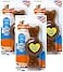 Nylabone 3 Pack of Puppy Teething Ring Bone Chicken Flavor Wolf SizeUp to 35 lbs