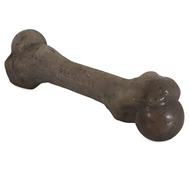 Pet Qwerks Zombie BarkBone Nylon Dog Bone for Moderate Chewers Bacon Flavor 4