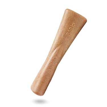 Barkbox Super Chewer Tough Dog Chew Toys for Aggressive Chewers Dental Stimulating Bacon Bone Large
