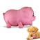 PetSport Naturflex Tiny Tots Pig Toy Durable LongLasting NonToxic Material Internal Squeaker Rubber Toy for Dogs Ideal for Interactive Play and Engagement
