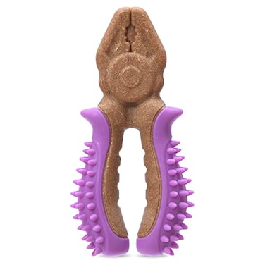 Arm &amp; Arm Hammer for Pets Chew Tools Collection Wood Blend Pliers Chew Toy for Dogs Compressed Wood with Baking Soda Safer Durable Alternative to Chewing Sticks 7 Inch