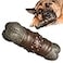TLKNG Large Size Indestructible Squeaky Dog Chew Toy for MediumLarge Aggressive Chewers Breed Dogs Durable Squeak Bone Teething Crate Toys