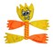 Jolly Pets Flathead TugSqueak Dog Toy Medium