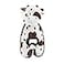 Outward Hound by Charming Pet Cuddle Tugs Cow Plush Squeaky Dog Toy