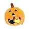 Midlee Pumpkin Find a Toy Halloween Dog Toy Interactive Plush Squeaker Pet Gift