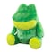 Hero Chuckles Plush Squeaky Dog Toy Durable Stuffed Animal with 3 in 1 Squeaker